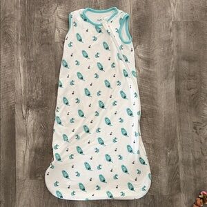 Kyte BABY Small 0.5 tog Teal and White Sleep Sack